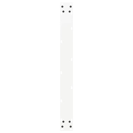 Matbordsben U-formade 3 st vita 80x(72-73) cm stål
