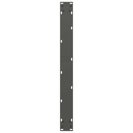 Matbordsben U-formade 3 st antracit 90x(72-73) cm stål