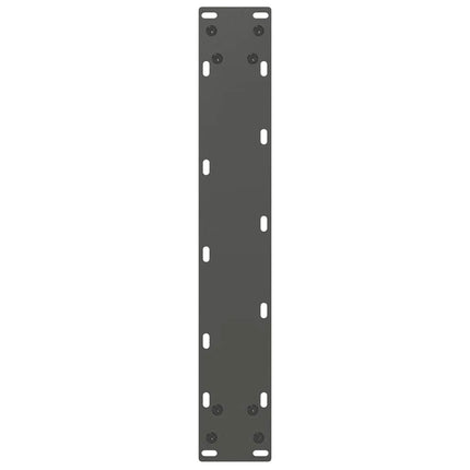 Barbordsben U-formade 2 st antracit 40x(90-91) cm stål