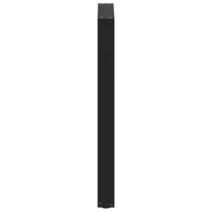 Barbordsben U-formade 2 st svarta 60x(90-91) cm stål
