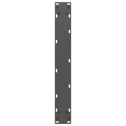 Barbordsben U-formade 2 st antracit 60x(90-91) cm stål