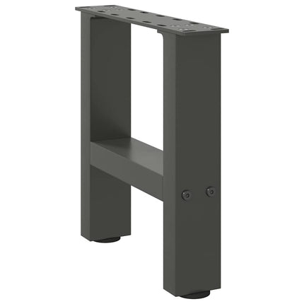 Soffbordsben antracit 2 st 30x(30-31) cm stål