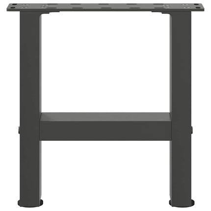 Soffbordsben antracit 2 st 30x(30-31) cm stål