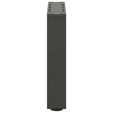 Soffbordsben antracit 2 st 30x(30-31) cm stål
