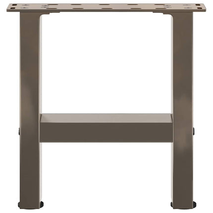 Soffbordsben naturstål 2 st 30x(30-31) cm stål