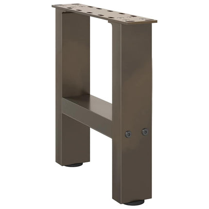 Soffbordsben naturstål 2 st 40x(30-31) cm stål