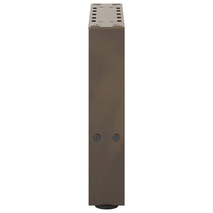 Soffbordsben naturstål 2 st 40x(30-31) cm stål