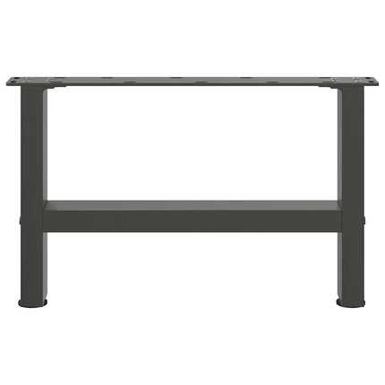 Soffbordsben antracit 2 st 50x(30-31) cm stål
