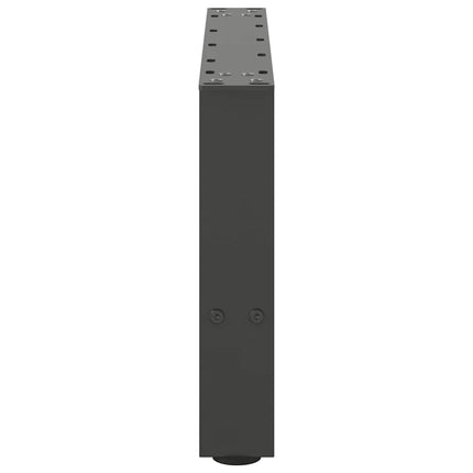 Soffbordsben antracit 2 st 50x(30-31) cm stål
