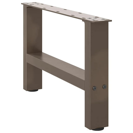 Soffbordsben naturstål 2 st 50x(30-31) cm stål