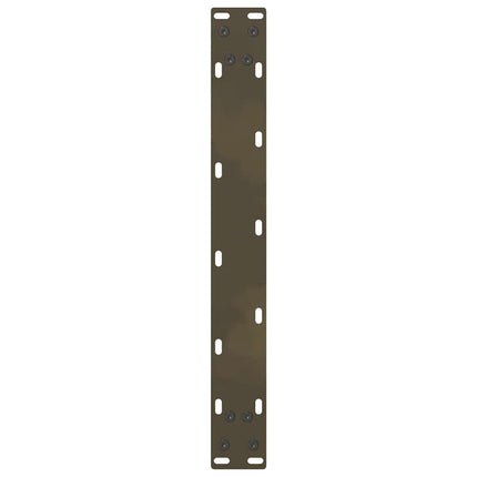 Soffbordsben naturstål 2 st 50x(30-31) cm stål