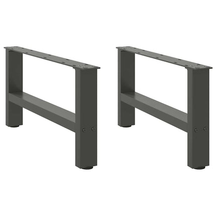 Soffbordsben antracit 2 st 60x(30-31) cm stål