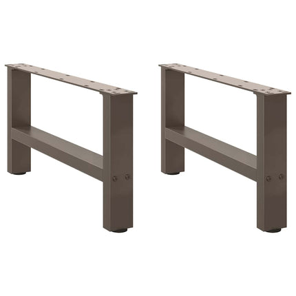 Soffbordsben naturstål 2 st 60x(30-31) cm stål