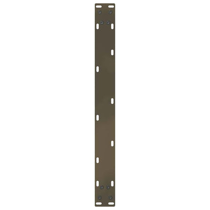 Soffbordsben naturstål 2 st 60x(30-31) cm stål