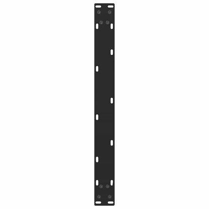 Soffbordsben svarta 2 st 70x(30-31) cm stål
