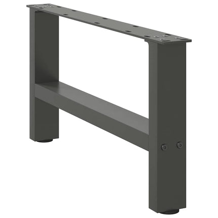 Soffbordsben antracit 2 st 70x(30-31) cm stål