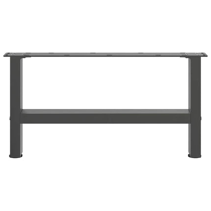 Soffbordsben antracit 2 st 70x(30-31) cm stål