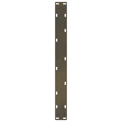 Soffbordsben naturstål 2 st 70x(30-31) cm stål