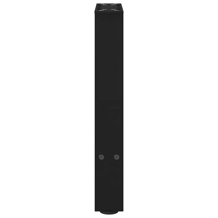 Soffbordsben svarta 2 st 28x(42-43) cm stål