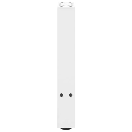 Soffbordsben vita 2 st 28x(42-43) cm stål