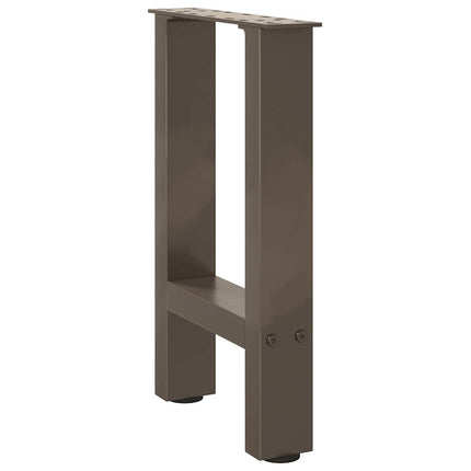 Soffbordsben naturstål 2 st 28x(42-43) cm stål