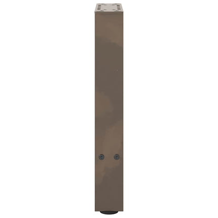 Soffbordsben naturstål 2 st 28x(42-43) cm stål