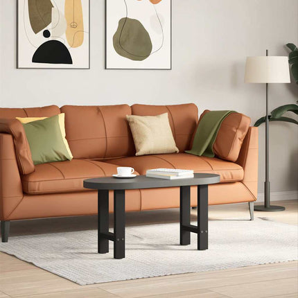 Soffbordsben svarta 2 st 38x(42-43) cm stål