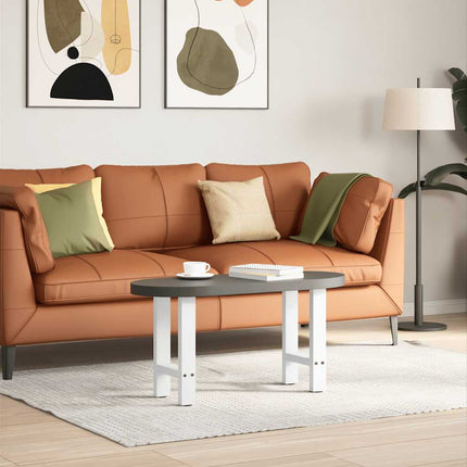 Soffbordsben vita 2 st 38x(42-43) cm stål