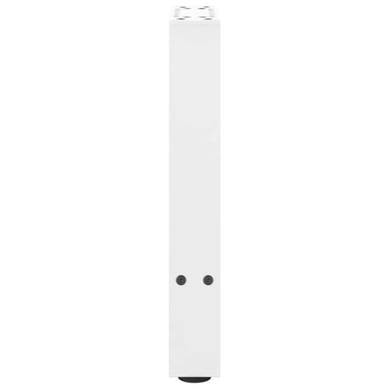 Soffbordsben vita 2 st 38x(42-43) cm stål