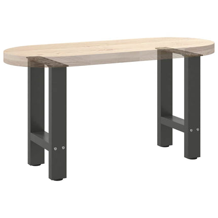 Soffbordsben antracit 2 st 38x(42-43) cm stål