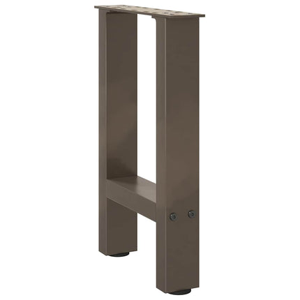 Soffbordsben naturstål 2 st 38x(42-43) cm stål