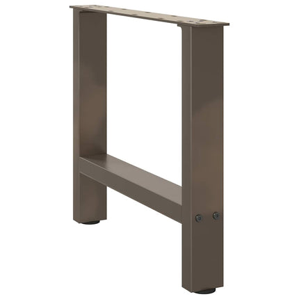 Soffbordsben naturstål 2 st 50x(42-43) cm stål