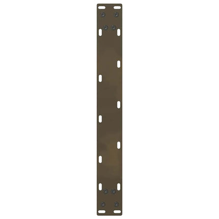 Soffbordsben naturstål 2 st 50x(42-43) cm stål