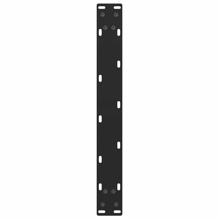 Soffbordsben svarta 2 st 60x(42-43) cm stål