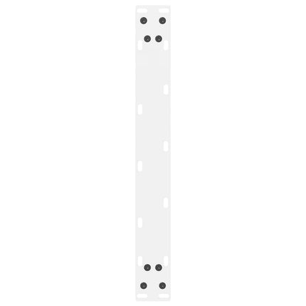 Soffbordsben vita 2 st 60x(42-43) cm stål