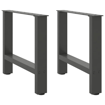 Soffbordsben antracit 2 st 60x(42-43) cm stål