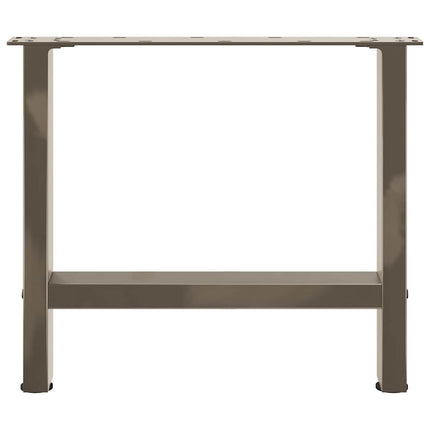 Soffbordsben naturstål 2 st 60x(42-43) cm stål