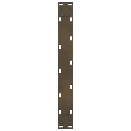 Soffbordsben naturstål 2 st 60x(42-43) cm stål