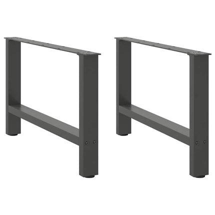 Soffbordsben antracit 2 st 70x(42-43) cm stål