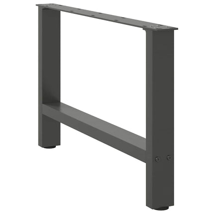 Soffbordsben antracit 2 st 70x(42-43) cm stål