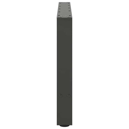 Soffbordsben antracit 2 st 70x(42-43) cm stål