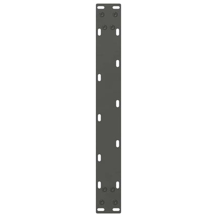 Soffbordsben antracit 2 st 70x(42-43) cm stål