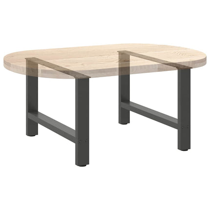 Soffbordsben antracit 2 st 70x(42-43) cm stål