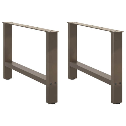 Soffbordsben naturstål 2 st 70x(42-43) cm stål