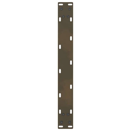 Soffbordsben naturstål 2 st 70x(42-43) cm stål