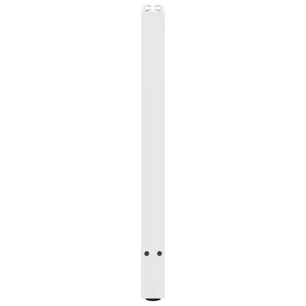Konsolbordsben vita 2 st 28x(72-73) cm stål