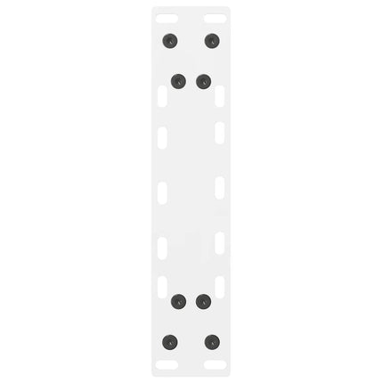 Konsolbordsben vita 2 st 28x(72-73) cm stål