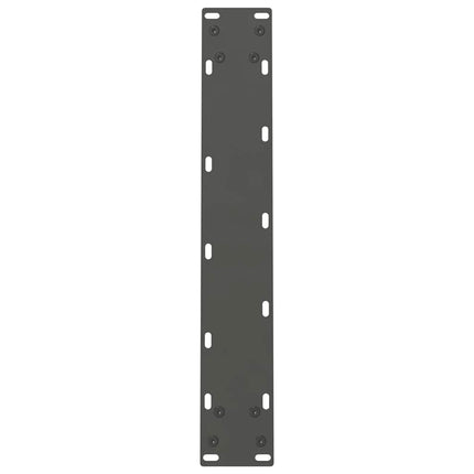 Matbordsben antracit 2 st 50x(72-73) cm stål