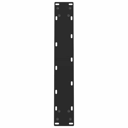 Matbordsben svarta 2 st 60x(72-73) cm stål