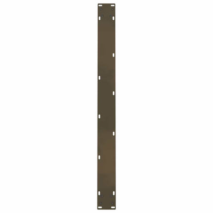 Matbordsben naturstål 2 st 100x(72-73) cm stål